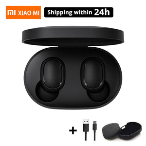 Original Xiaomi Mi Redmi AirDots TWS Wireless Bluetooth Earphone Stereo Bluetooth 5.0 Mini Headset With Mic Earbuds