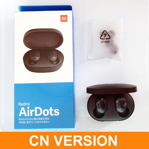 Original Xiaomi Mi Redmi AirDots TWS Wireless Bluetooth Earphone Stereo Bluetooth 5.0 Mini Headset With Mic Earbuds