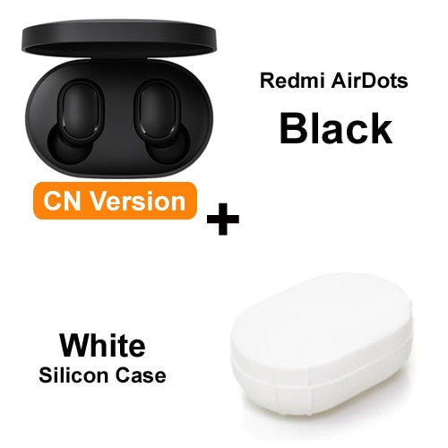 Original Xiaomi Mi Redmi AirDots TWS Wireless Bluetooth Earphone Stereo Bluetooth 5.0 Mini Headset With Mic Earbuds