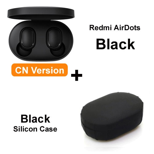 Original Xiaomi Mi Redmi AirDots TWS Wireless Bluetooth Earphone Stereo Bluetooth 5.0 Mini Headset With Mic Earbuds