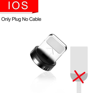 Cable Micro USB magnético Marjay para iPhone Samsung, Android, cargador magnético de carga rápida, Cable USB tipo C, Cable de teléfono móvil